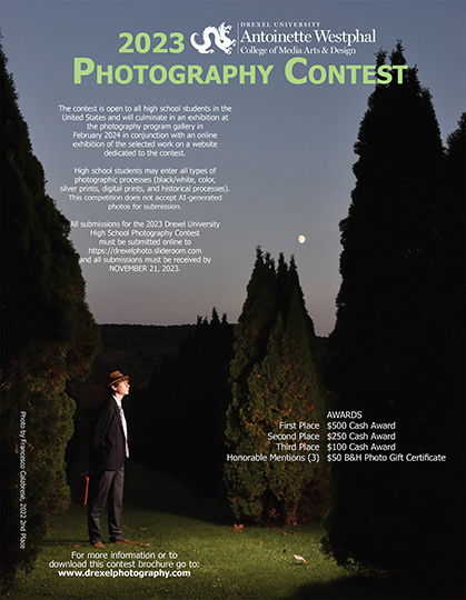 Front of 2023 Photo contest brochure